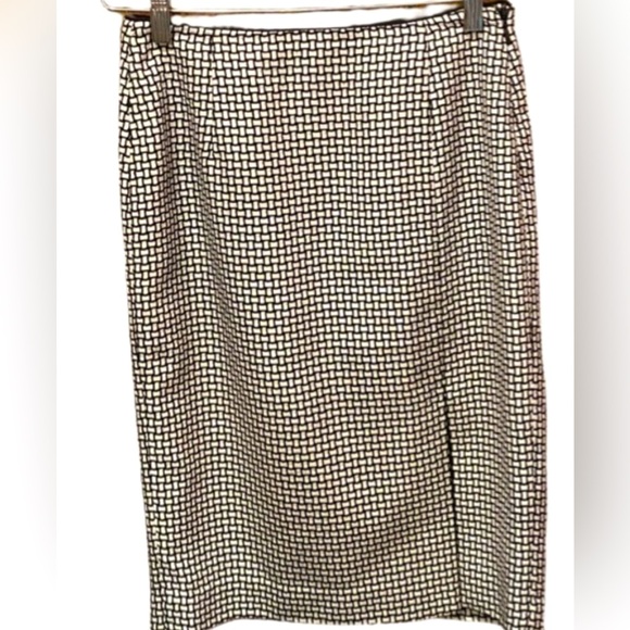 CLASSIC BEAUTIFUL SKIRT WHBM PRINT STRAIGHT SKIRT - Picture 5 of 8